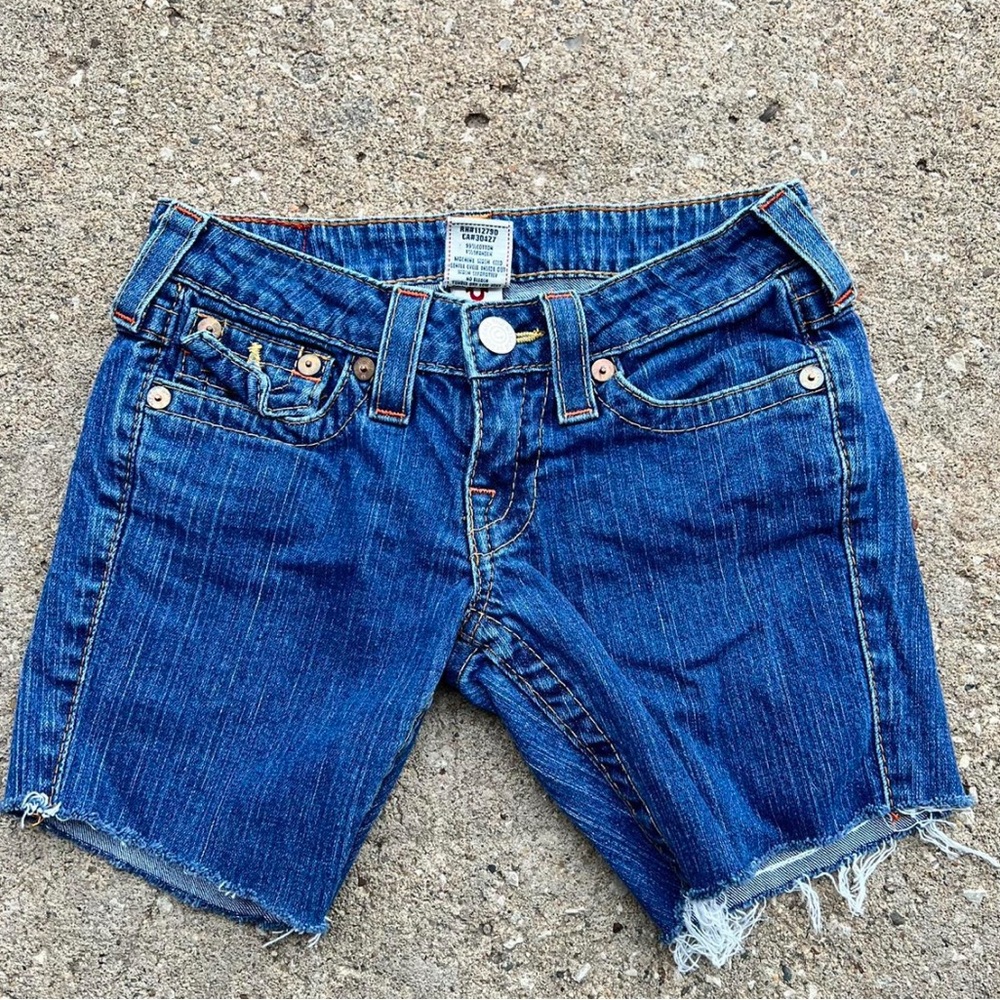 Vintage Y2K True Religion Jorts